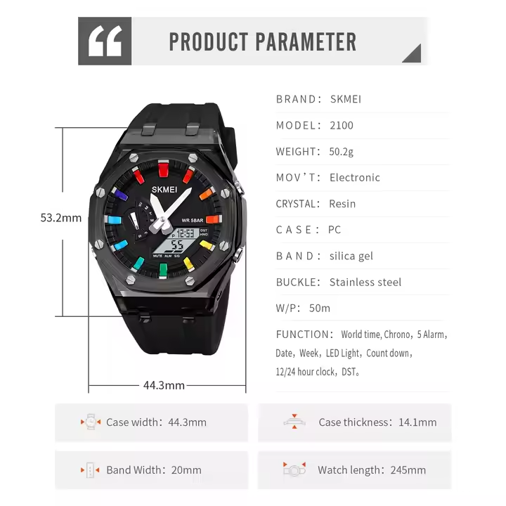 MULTICOLOR WATCH