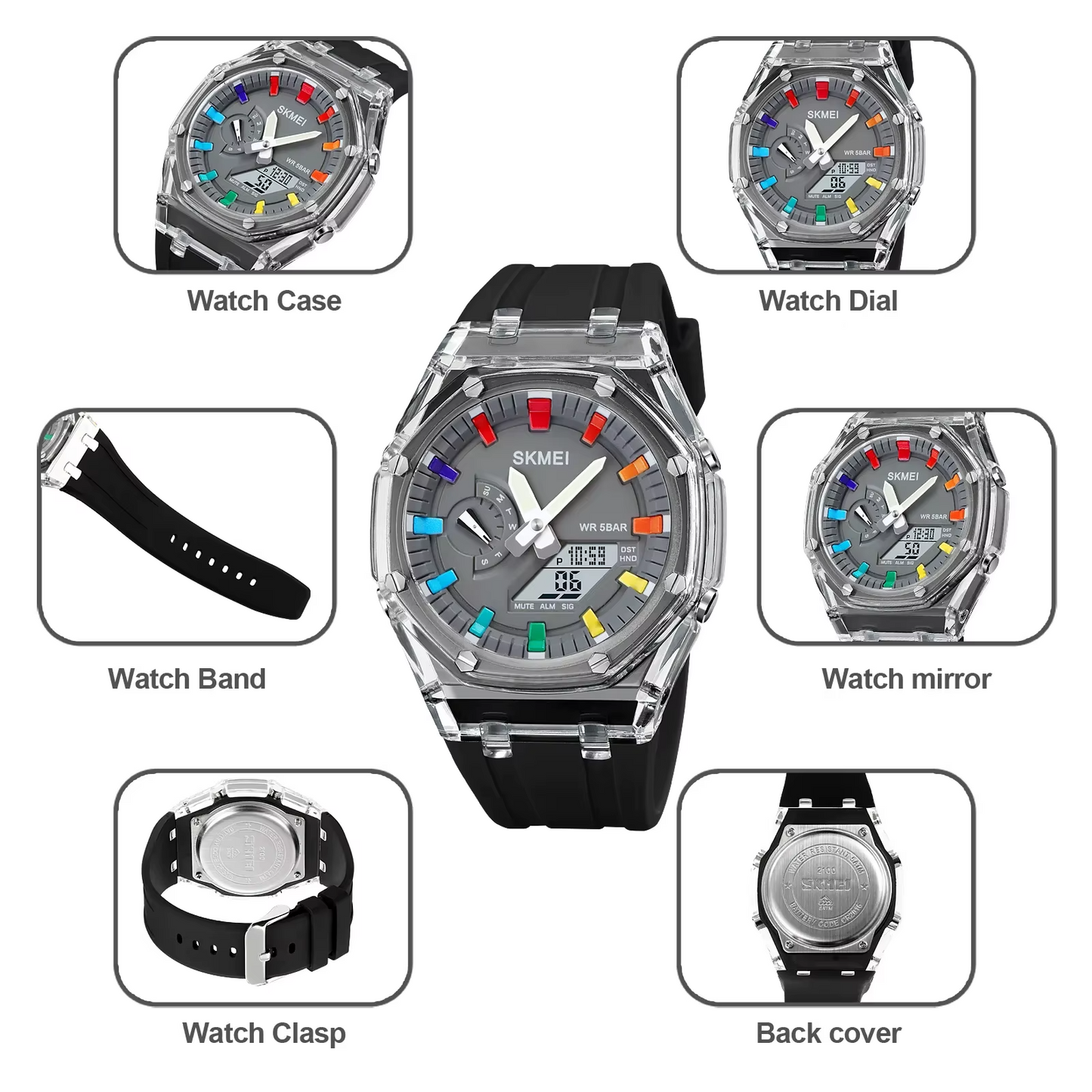 MULTICOLOR WATCH